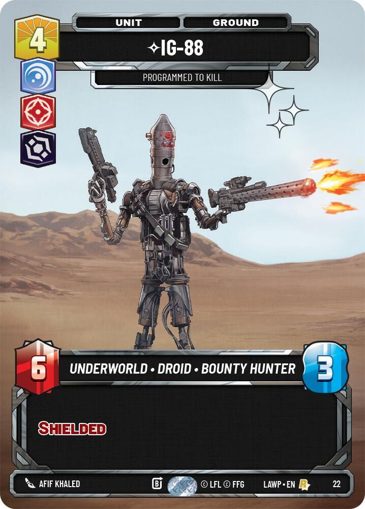 IG-88 - Programmed to Kill (Foil) card image