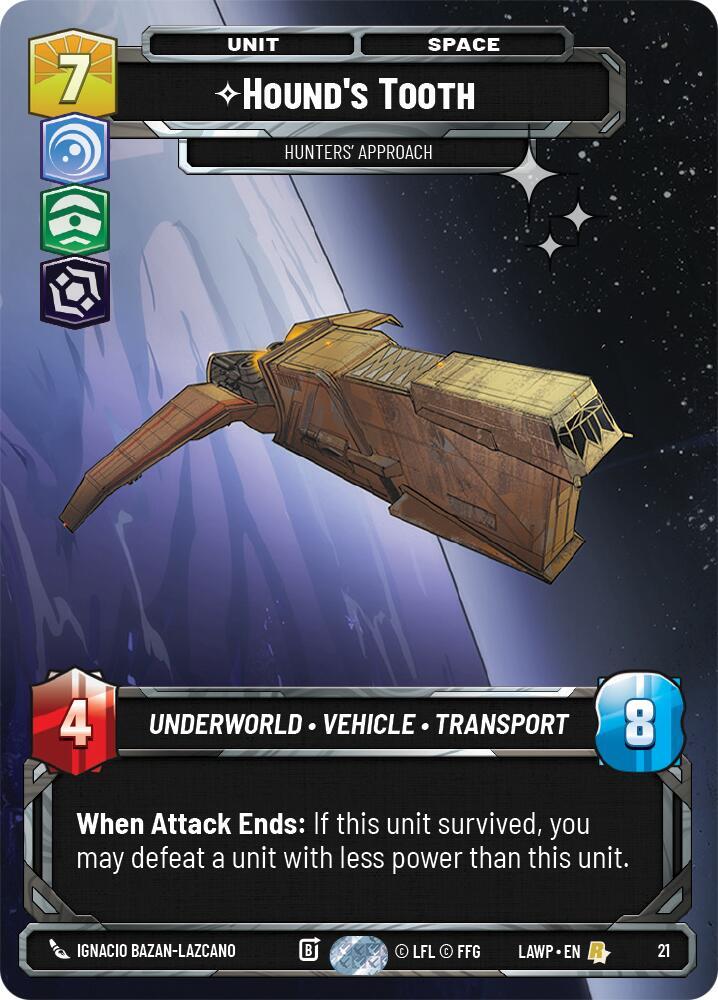 Hound's Tooth - Hunters' Approach (Foil) card image