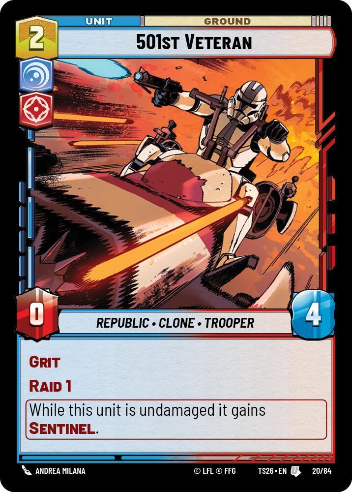 501st Veteran card image