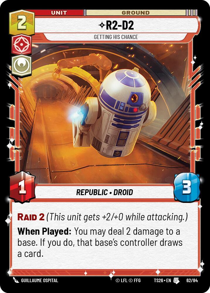 R2-D2 - Getting His Chance card image