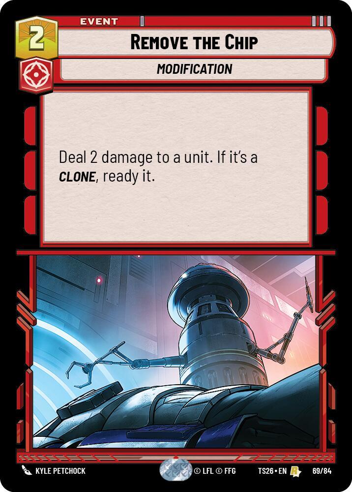 Remove the Chip card image