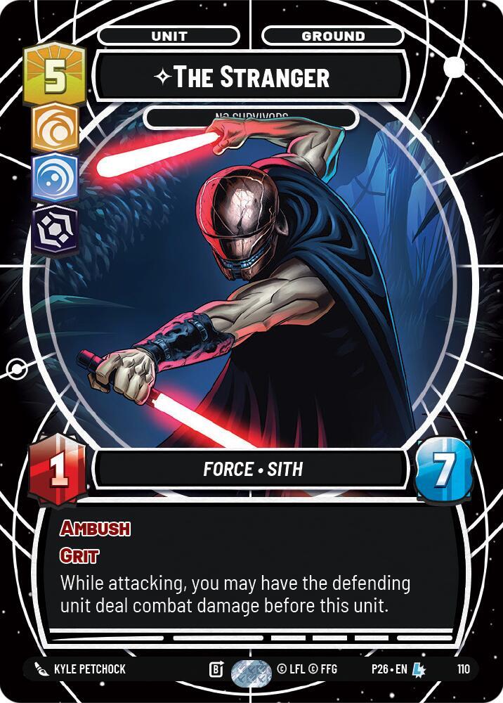 The Stranger - No Survivors card image