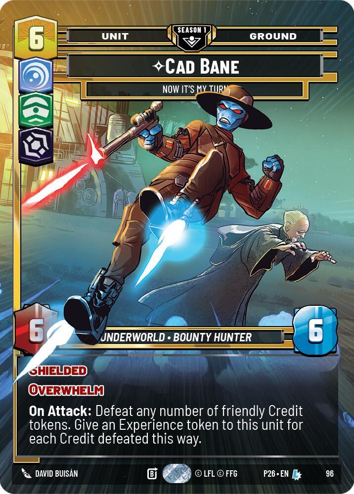 Cade Bane - Now It's My Turn (96) card image