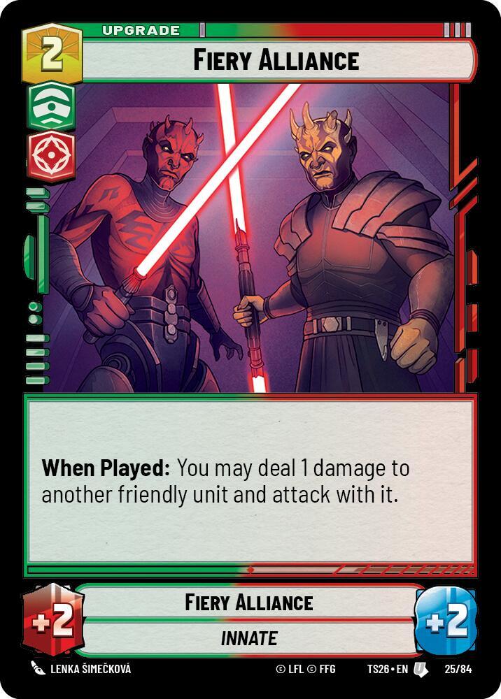 Fiery Alliance card image