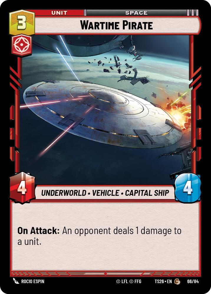 Wartime Pirate card image