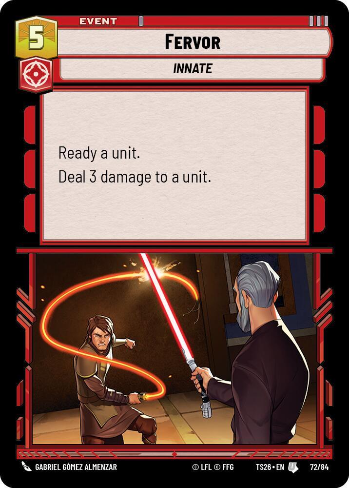 Fervor card image
