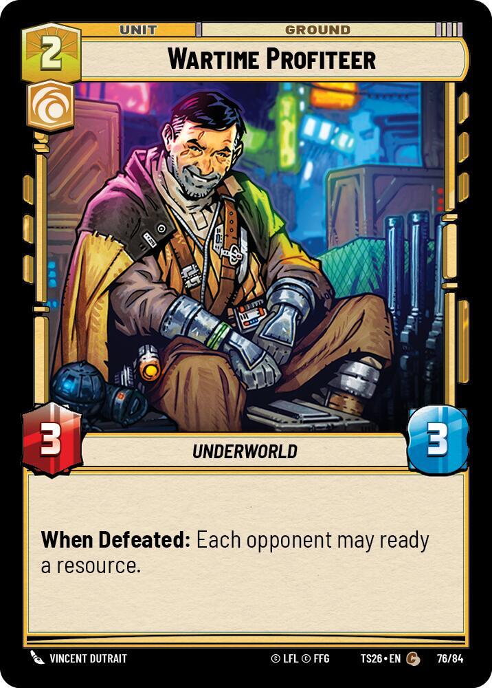 Wartime Profiteer card image