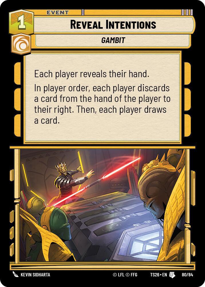 Reveal Intentions card image