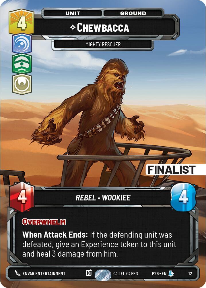Chewbacca - Mighty Rescuer (Finalist) card image