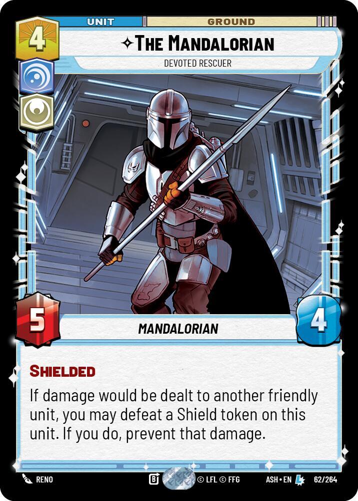 The Mandalorian - Devoted Rescuer card image