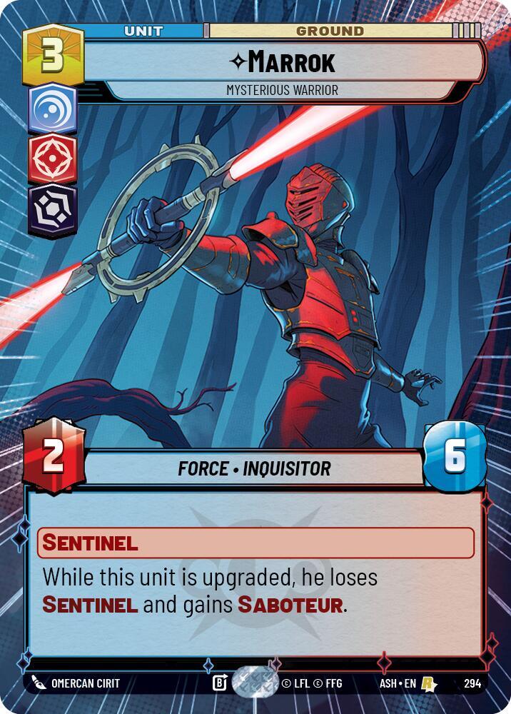 Marrok - Mysterious Warrior (Hyperspace) card image