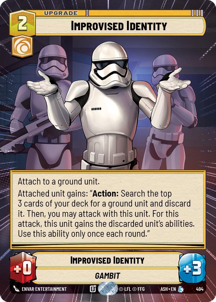 Improvised Identity (Hyperspace) card image