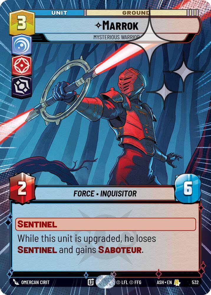 Marrok - Mysterious Warrior (Hyperspace Foil) card image