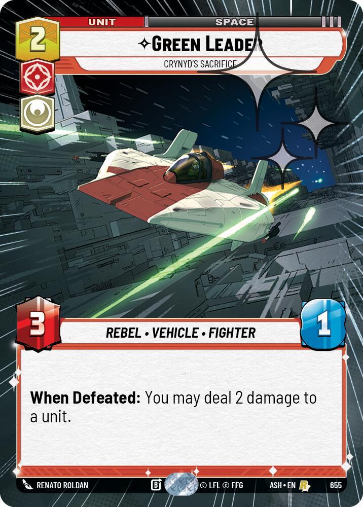 Green Leader - Crynyd's Sacrifice (Hyperspace Foil) card image