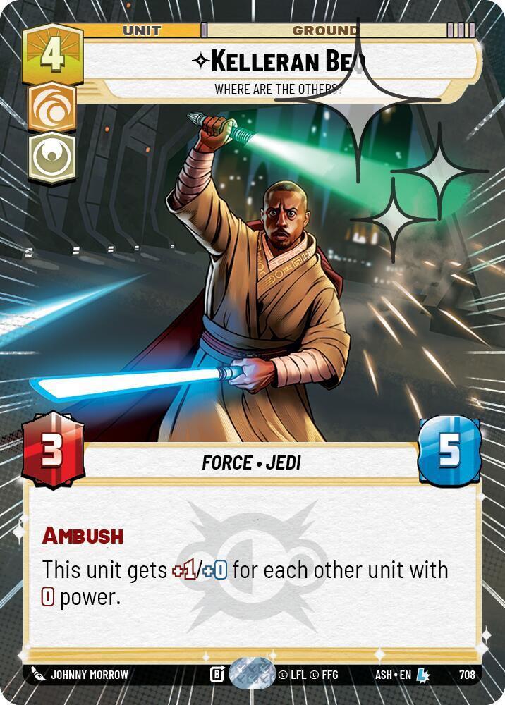 Kelleran Beq - Where are the Others? (Hyperspace Foil) card image