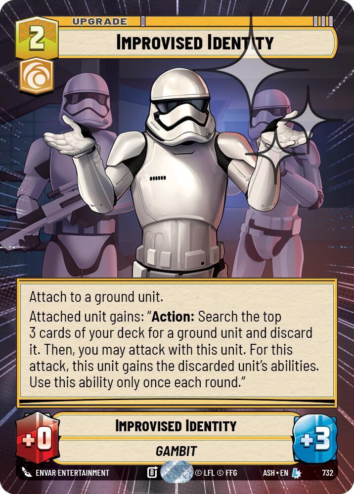 Improvised Identity (Hyperspace Foil) card image