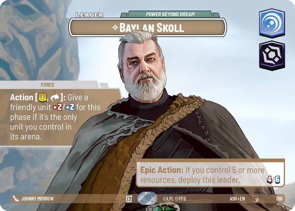 Baylan Skoll - Power Beyond Dream (Showcase) card image