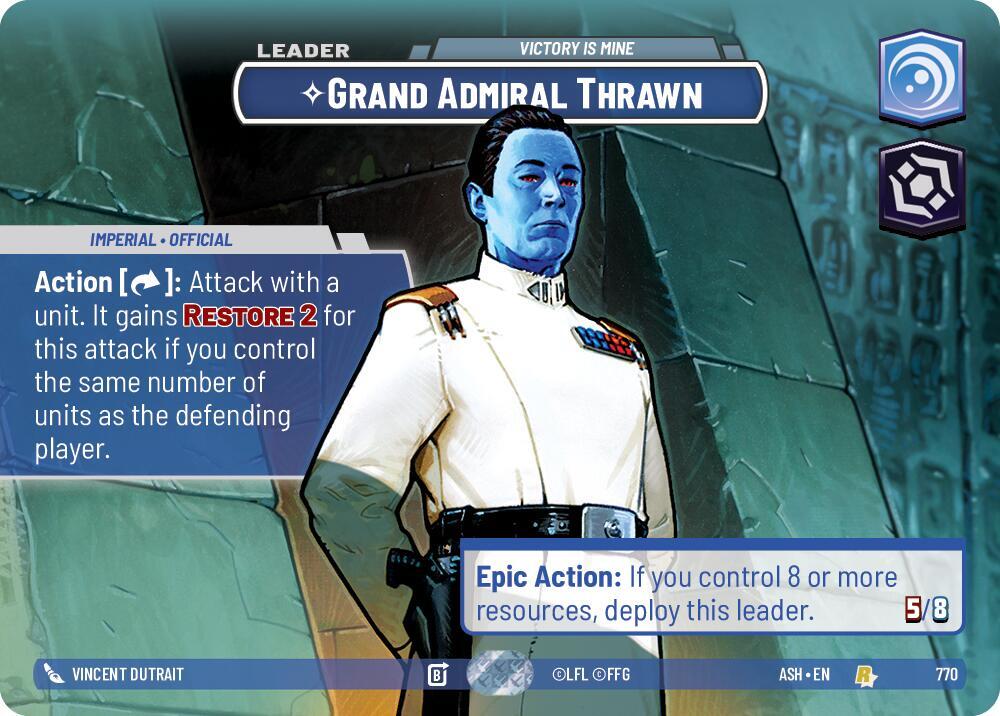 Grand Admiral Thrawn - Victory is Mine (Showcase) card image