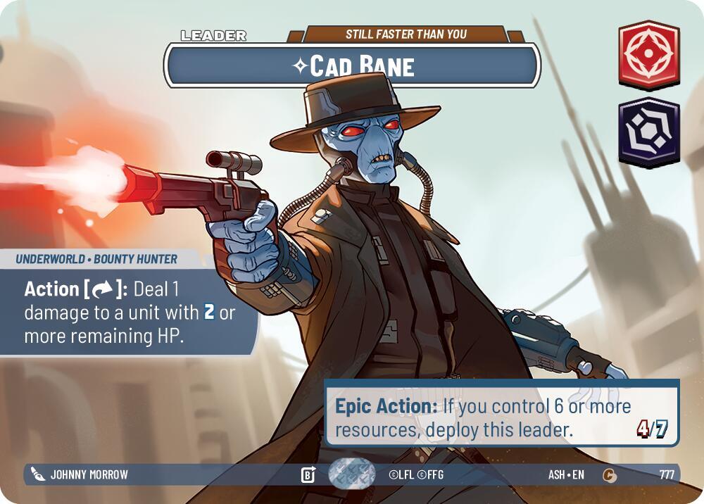 Cad Bane - Still Faster Than You (Showcase) card image