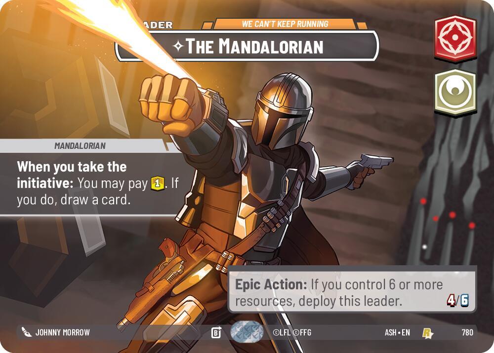 The Mandalorian - We Can't Keep Running (Showcase) card image