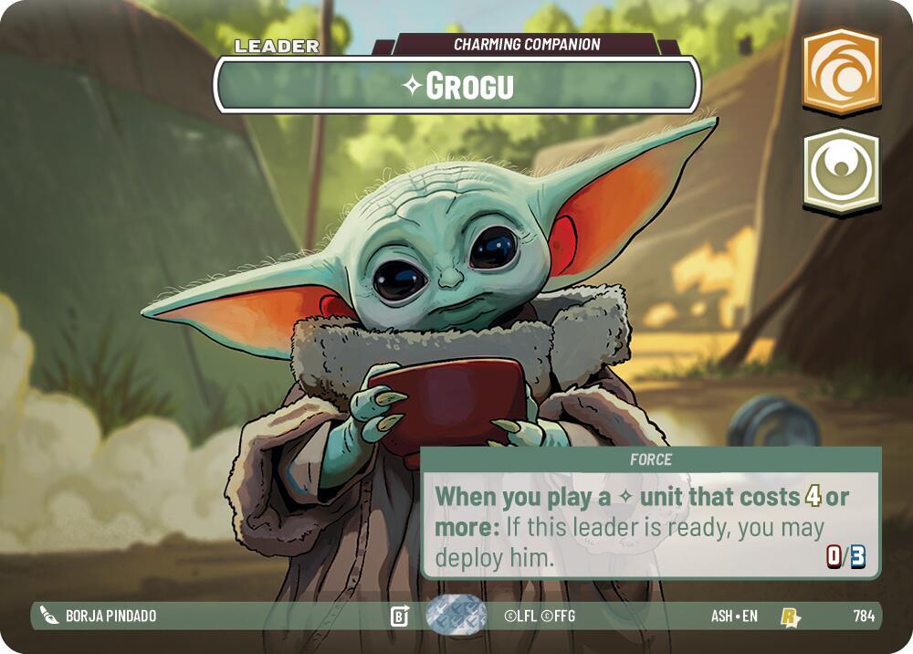 Grogu - Charming Companion (Showcase) card image