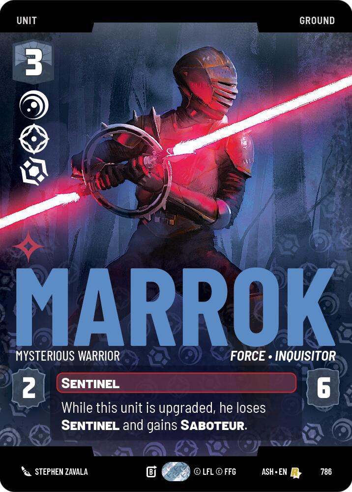 Marrok - Mysterious Warrior (Prestige) card image