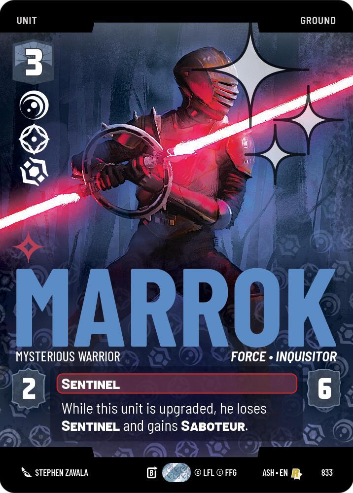 Marrok - Mysterious Warrior (Prestige Foil) card image