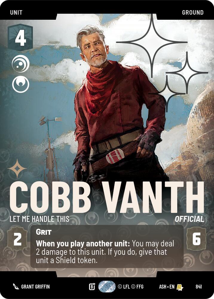 Cobb Vanth - Let Me Handle This (Prestige Foil) card image