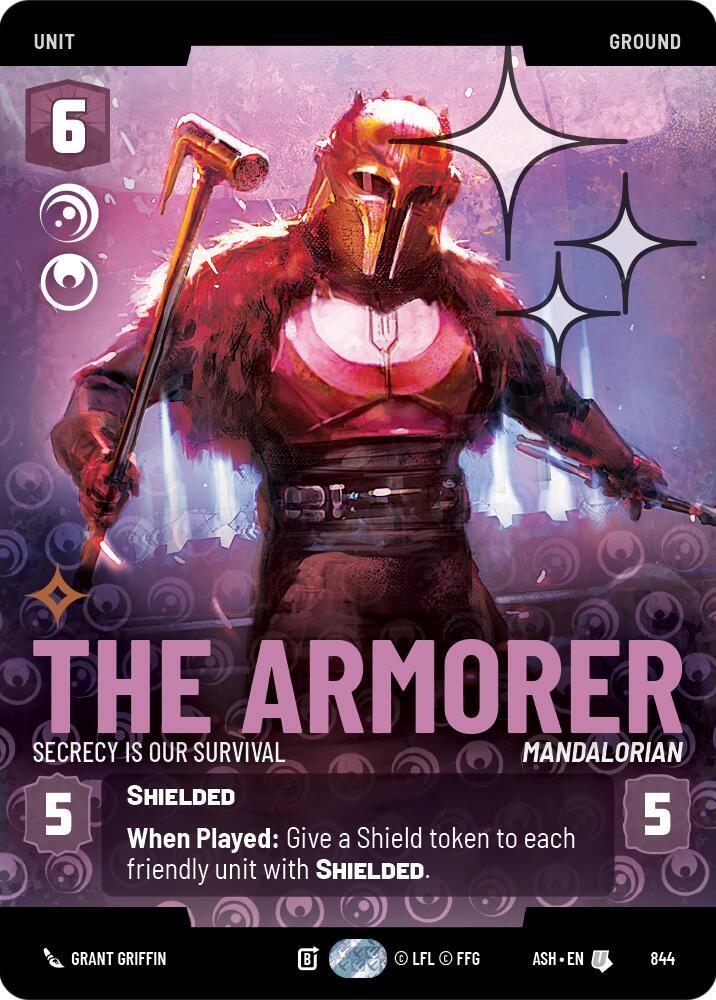 The Armorer - Secrecy is Our Survival (Prestige Foil) card image