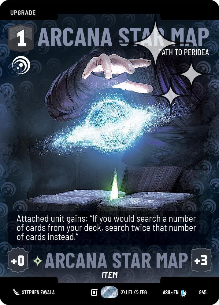 Arcana Star Map - Path to Peridea (Prestige Foil) card image