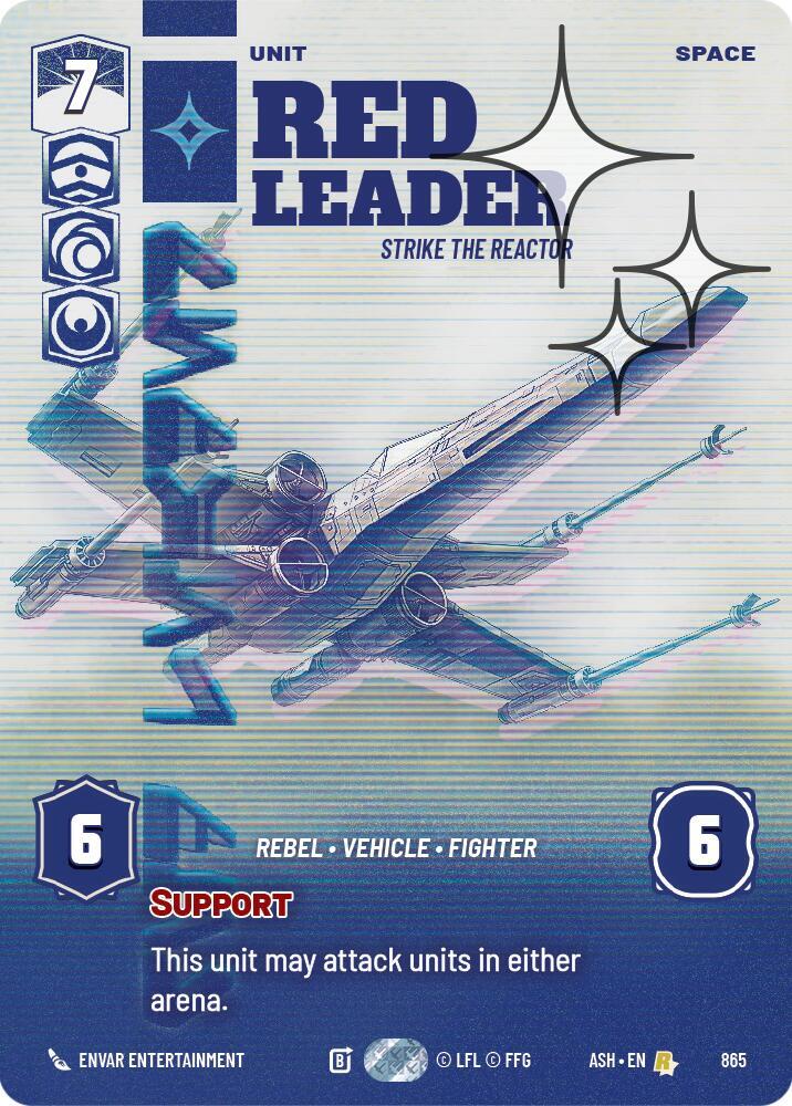 Red Leader - Strike the Reactor (Prestige Foil) card image