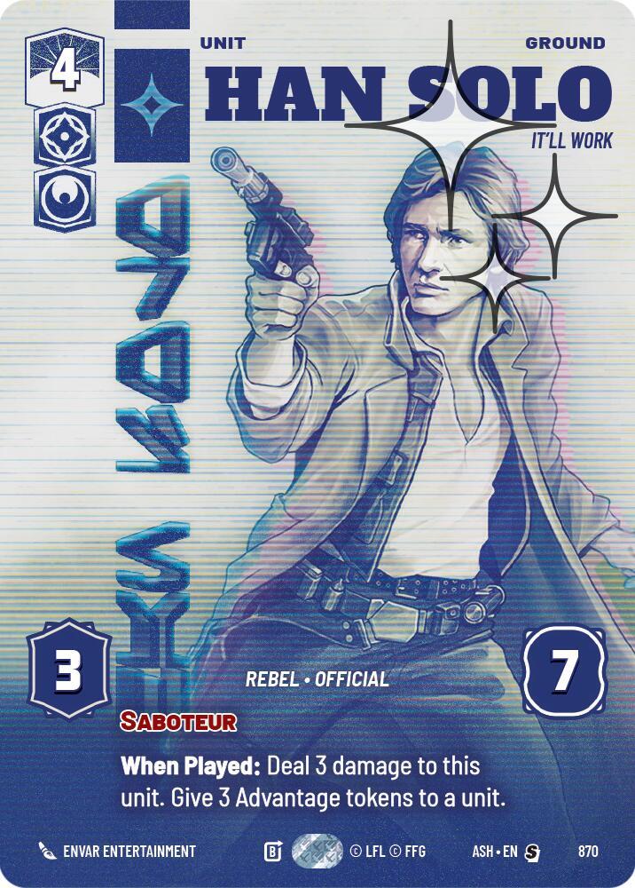 Han Solo - It'll Work (Prestige Foil) card image