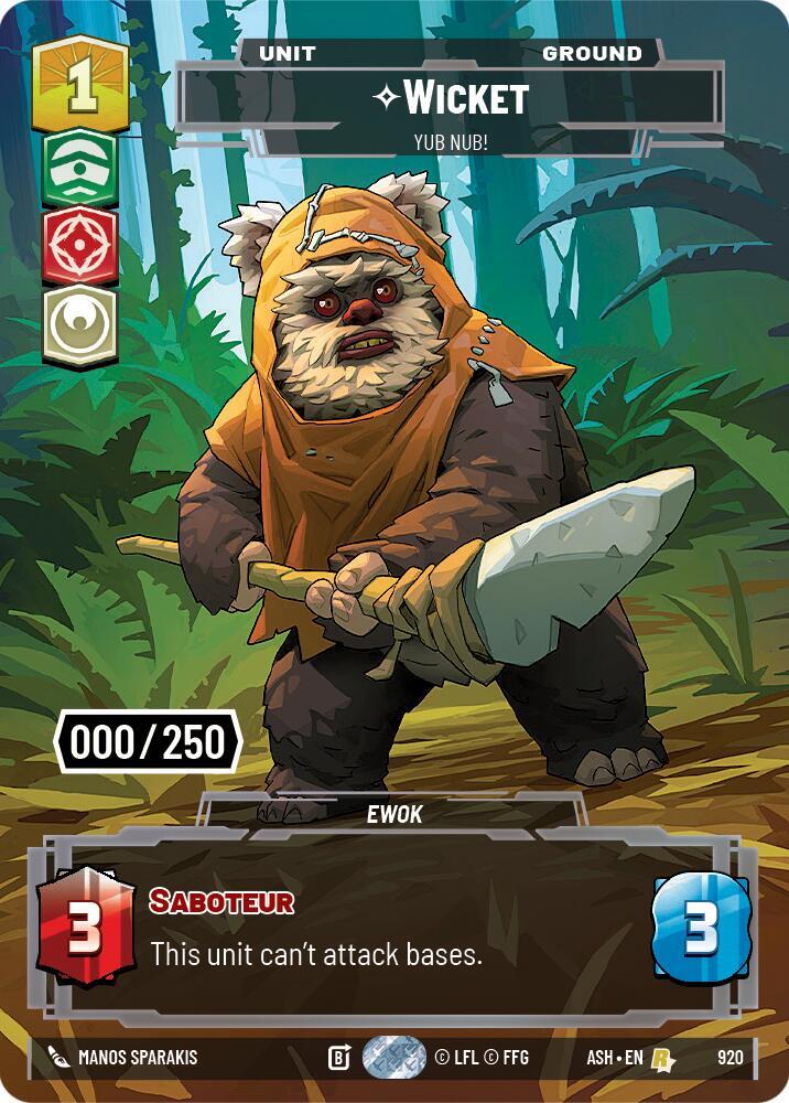 Wicket - Yub Nub! (Serialized) card image
