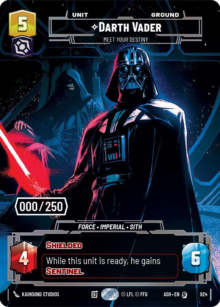 Darth Vader - Meet Your Destiny (Serialized) card image
