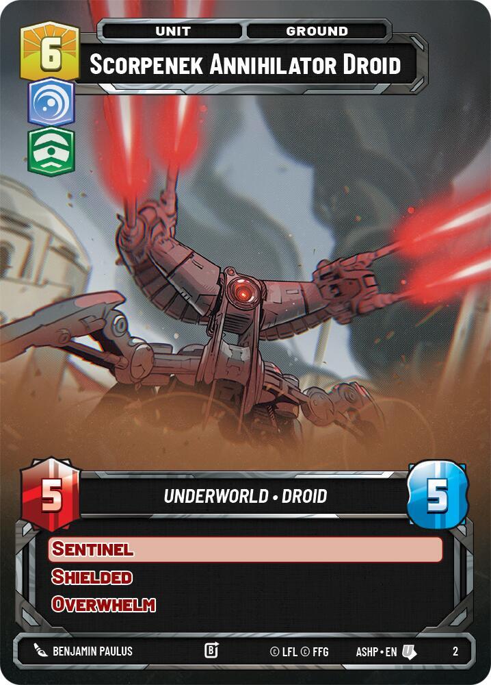 Scorpenek Annihilator Droid card image