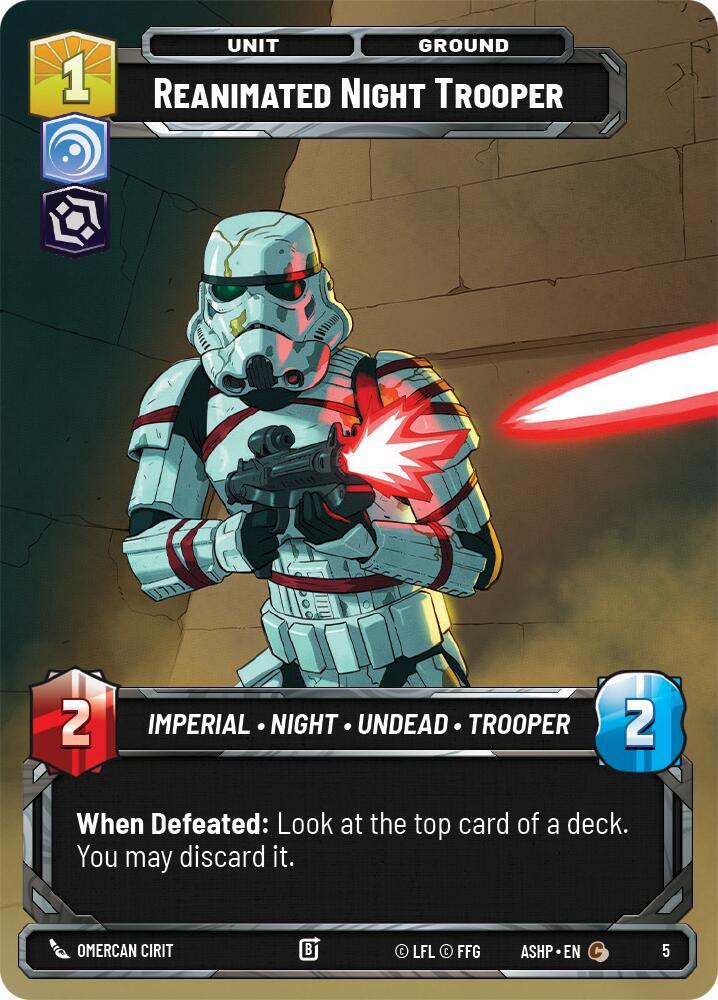 Reanimated Night Trooper card image