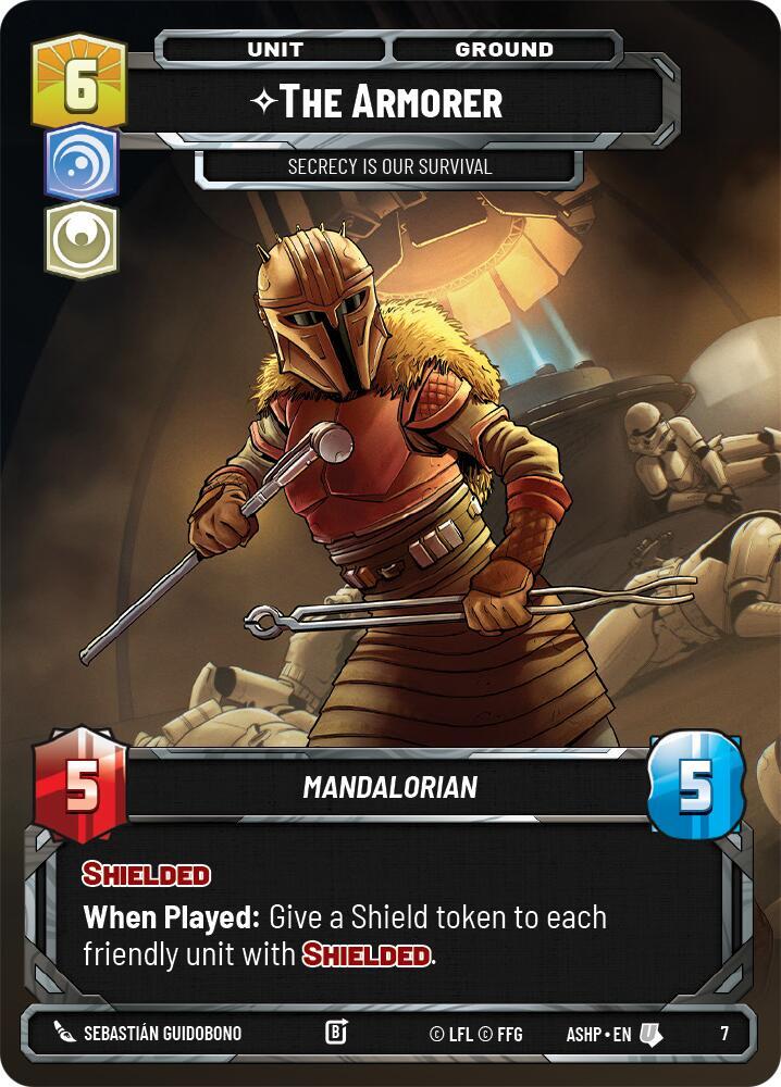 The Armorer - Secrecy is Our Survival card image
