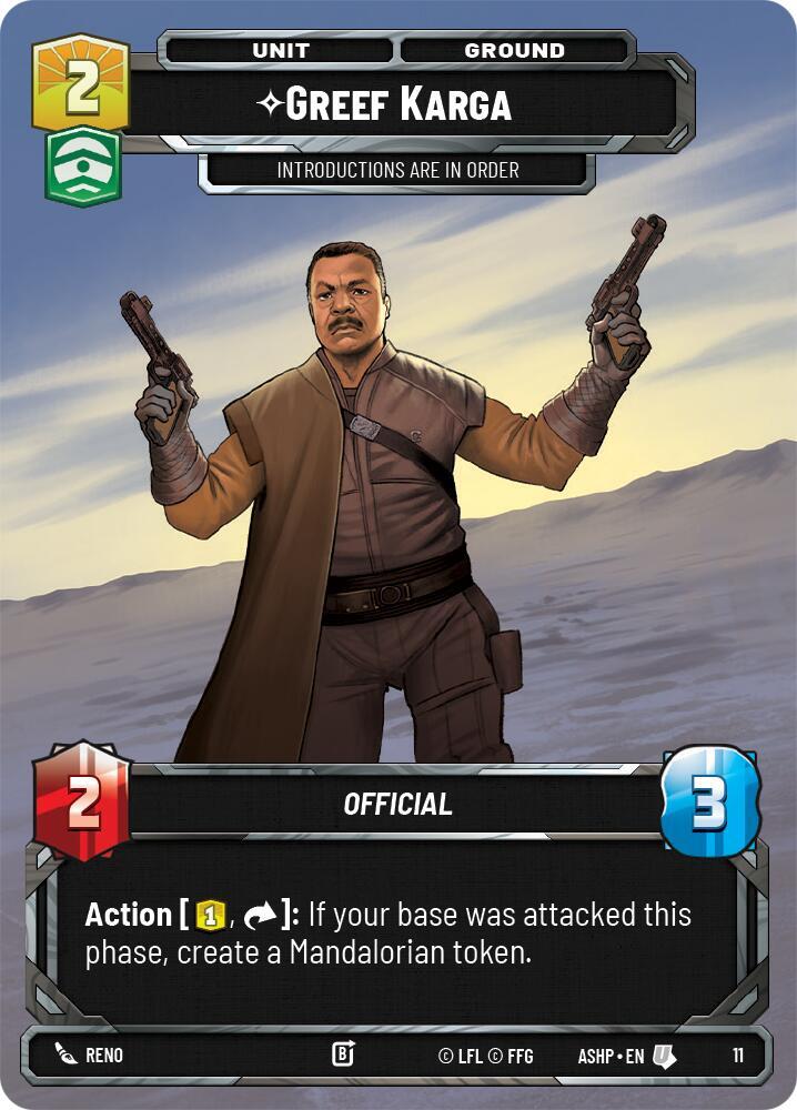 Greef Karga card image