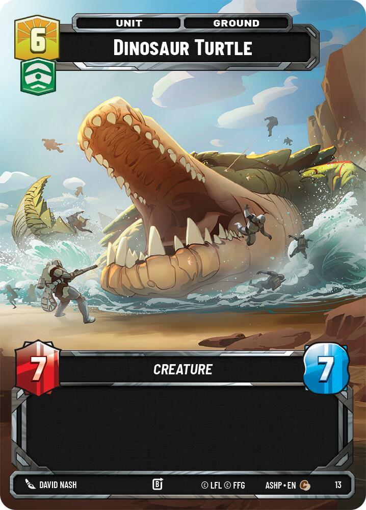 Dinosaur Turtle card image