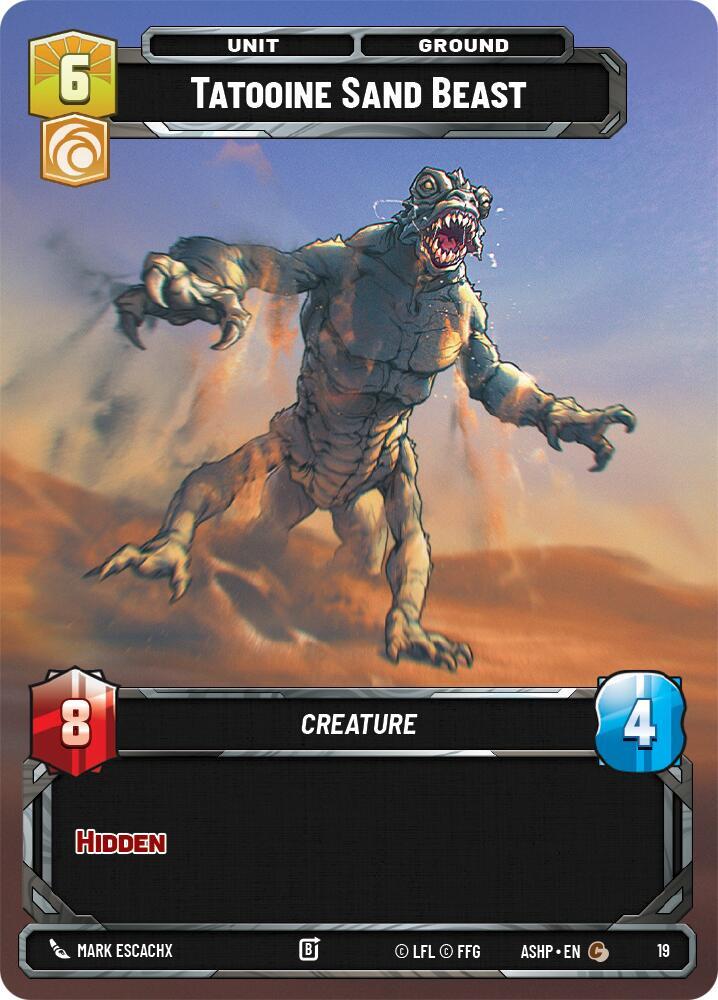 Tatooine Sand Beast card image