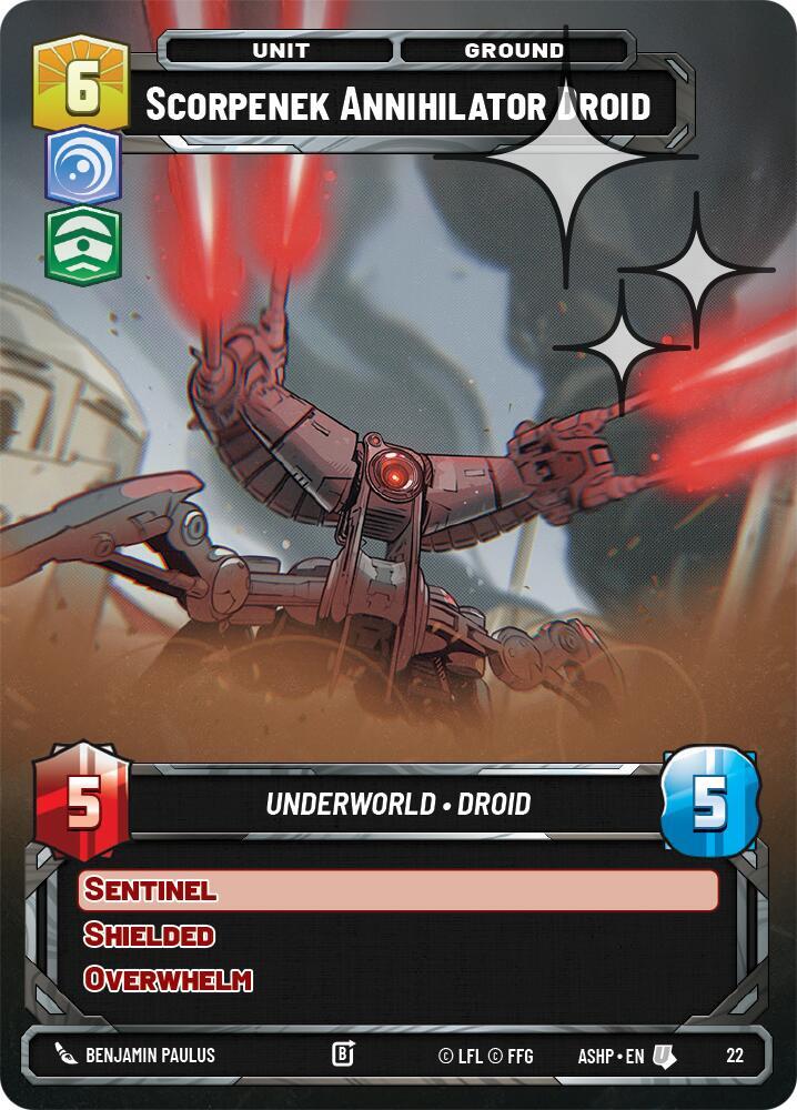 Scorpenek Annihilator Droid (Foil) card image