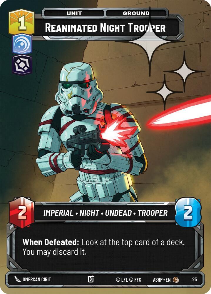 Reanimated Night Trooper (Foil) card image