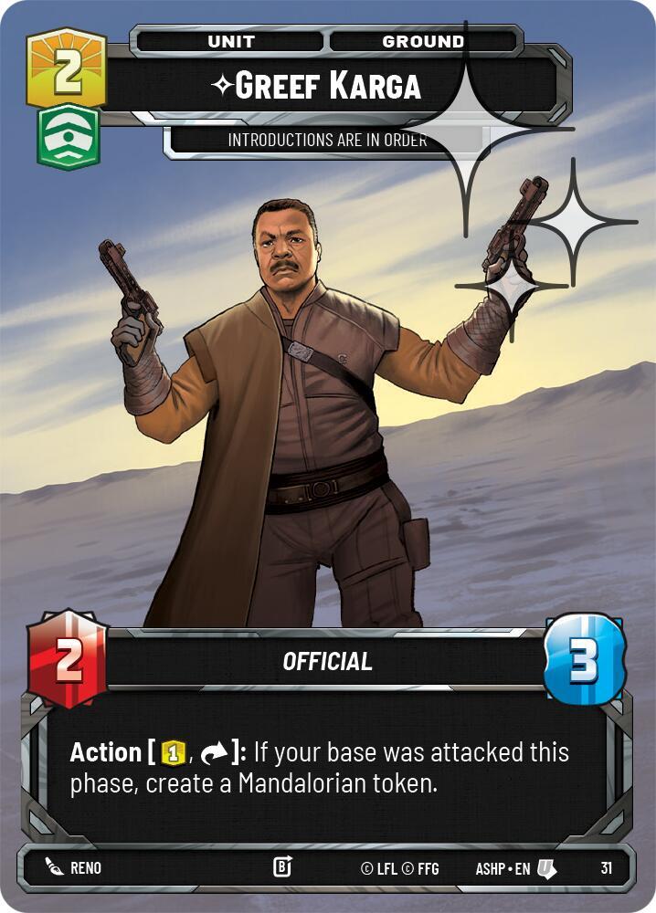 Greef Karga (Foil) card image