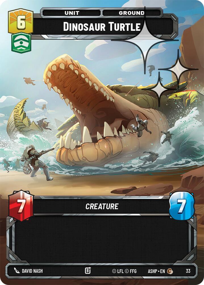 Dinosaur Turtle (Foil) card image