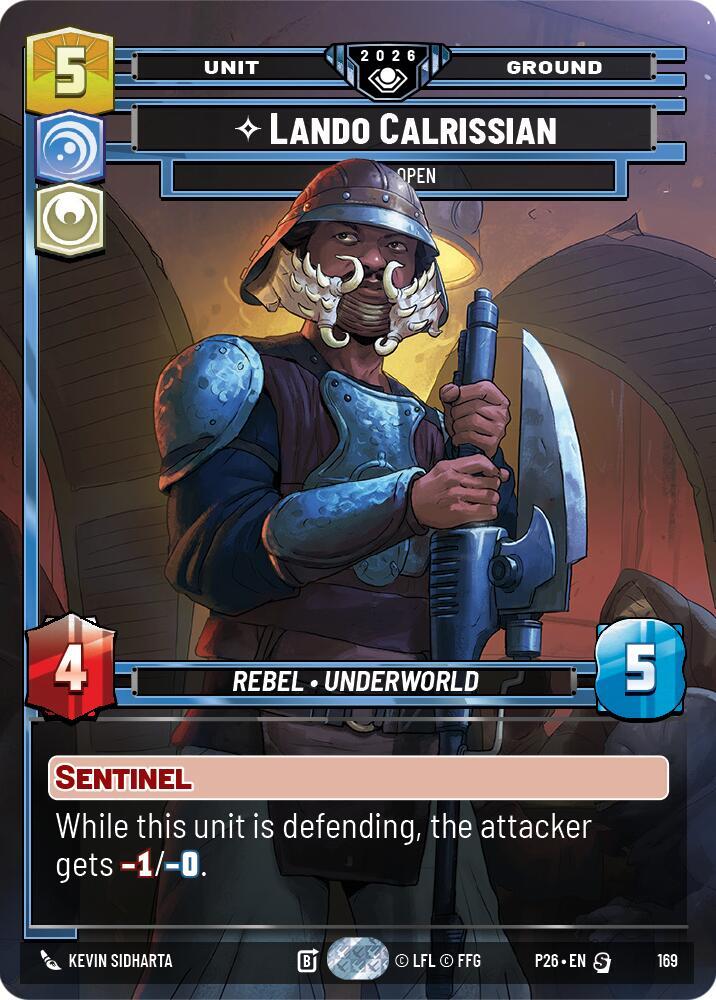 Lando Calrissian - Eyes Open card image