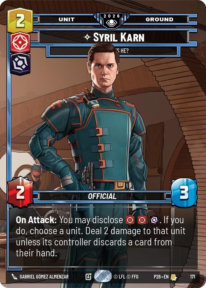 Syril Karn - Where Is He? card image