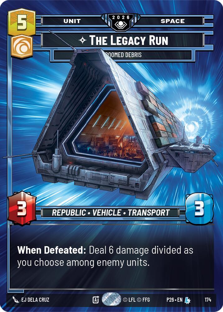 The Legacy Run - Doomed Debris card image