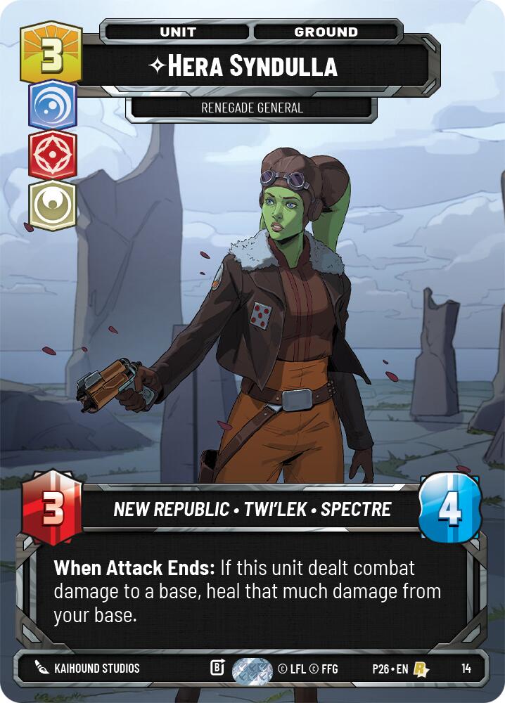 Hera Syndulla -  Renegade General card image