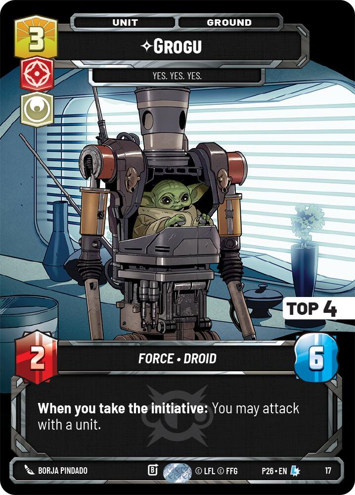 Grogu -  Yes. Yes. Yes. (Top 4) card image