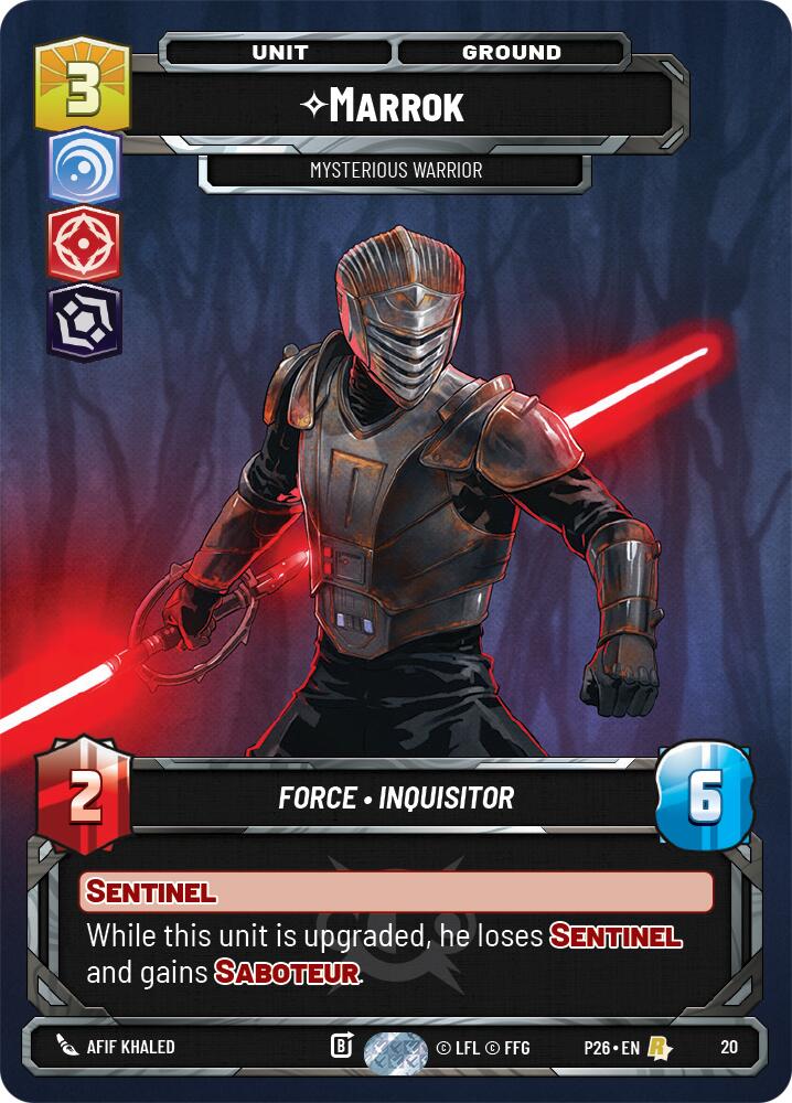 Marrok -  Mysterious Warrior card image